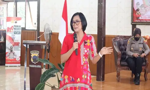 Rektor UKSW Beri Wejangan ke Polwan Salatiga