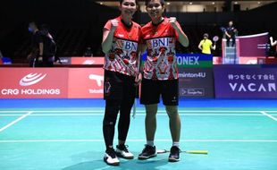 Ribka/Fadia Tandai Reuni dengan Kemenangan di Kejuaraan Dunia Bulu Tangkis 2022