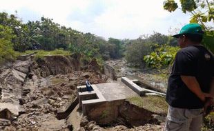 Tanggul & Saluran Irigasi di Winong Sragen Ambrol, Ini yang Dilakukan Pemkab