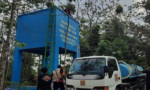 60 KK di Bulu Sukoharjo Mulai Kekeringan, Butuh 8.000 Liter Per 3 Hari