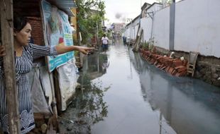 Potret Tambak Lorok, Kampung Nelayan yang Terus Tenggelam di Semarang