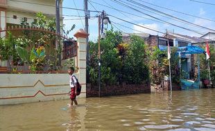 Pernah Didatangi Jokowi, Tambaklorok Semarang Masih Diganggu Rob