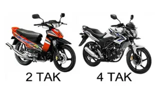 Perbedaan Motor 2 Tak dan 4 Tak, Tak Sekadar Knalpot Keluar Asap