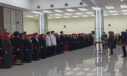 152 Pejabat Fungsional Sukoharjo Dilantik, Bupati Jelaskan Daftar Penempatannya