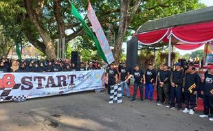 Lepas Jalan Sehat Gebyar Muktamar Muhammadiyah, Wabup Grobogan Sampaikan Ini