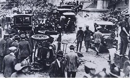 Sejarah Hari Ini: 16 September 1920, Bom Meledak di Bursa Saham Wall Street