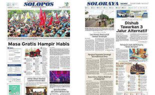 Solopos Hari Ini: Masa Gratis Hampir Habis