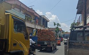 Hati-Hati! Ada 4 Lokasi Rawan Macet di Jalur Alternatif Jalan Ciu Sukoharjo