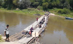 Makin Ramai, Pengelola Jembatan Sasak Mojolaban Sukoharjo bakal Tambah Lajur