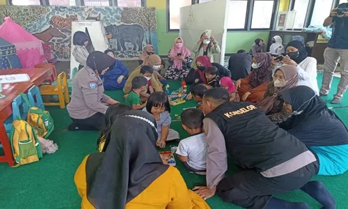 Murid SMP Menangis Ingat Ledakan di Aspol, Polres Sukoharjo Beri Trauma Healing