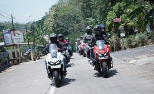 Tempuh 120 Km, 35 Bikers Uji Ketangguhan Honda ADV 160 Libas Aneka Medan Jalan