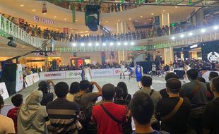 Luar Biasa, Rindu Basket Warga Solo Penuhi IBL 3x3 di The Park Mall