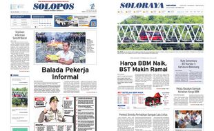 Solopos Hari Ini: Balada Pekerja Informal