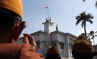 Peringatan Peristiwa Perobekan Bendera Belanda di Hotel Yamato Surabaya