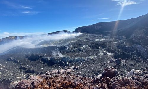 Rekahan Gunung Slamet di Dasar Bumi, Munculkan Air Panas Alami