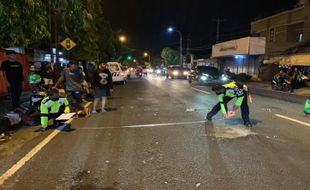 Motor Vs Mobil di Jl. Jenderal Ahmad Yani Wonogiri, Seorang Pelajar Meninggal