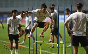 Latihan Timnas Indonesia Jelang Laga Leg 2 FIFA Matchday Lawan Timnas Curacao