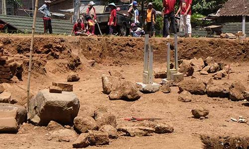 Ekskavasi Situs Samberan Magelang, Candi Berbahan Batu Bata Terbesar di Jateng