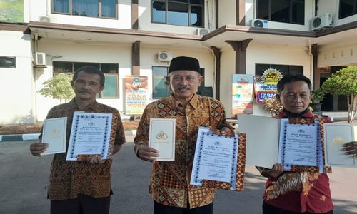 Ringkus 2 Pencopet, 3 Sopir Angkutan Kota Wonogiri Diganjar Penghargaan