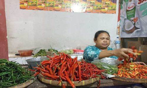 Harga Pangan di Sukoharjo Naik, Cabai Rp80.000 per Kg