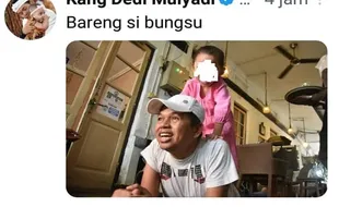 Digugat Cerai, Dedi Mulyadi: Aku Menyayangimu, Putri Bungsuku