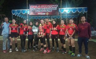 Diperkuat Pemain Tim Voli PON Jateng, Klub Asal Sragen Ini Juarai Piala Wincorp