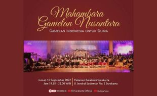 200 Seniman Meriahkan Selebrasi Gamelan Jadi Warisan Dunia UNESCO di Solo