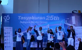 Rayakan Ulang Tahun Perak, Solopos Media Group Launching Budaya Kerja Baru