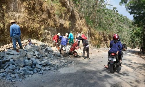 Tingkatkan Pariwisata, Desa Sendang Wonogiri Bangun Jalan Senilai Rp6 Miliar