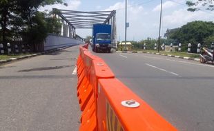 Penutupan Jembatan Jurug B, Satlantas-Dishub Solo Tunggu Kabar dari Kontraktor