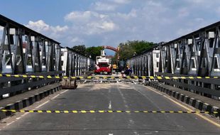 Mulai Dibongkar, Jembatan Jurug B Solo Sebentar Lagi Tinggal Kenangan