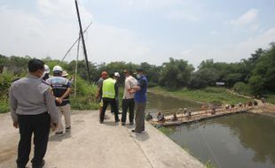 DPUPR Solo: Konstruksi Jembatan Sasak Beton-Gadingan Sangat Jauh dari Layak