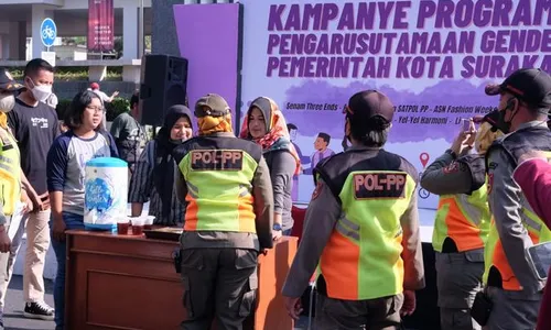 Drama dan Fashion Show Ramaikan Kampanye Kesetaraan Gender di CFD Solo