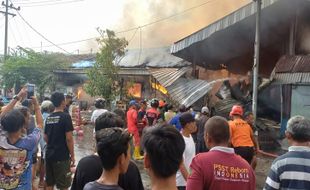 Polisi Masih Selidiki Penyebab Kebakaran di Pasar Dungus Madiun