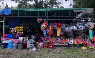 Pasar Malam Sekaten Solo Baru Dibuka Jumat, Pedagang Sudah Mulai Berjualan