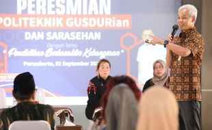 Politeknik Gusdurian Purwokerto Diresmikan, Ini Kata Gubernur Ganjar