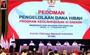 KONI Bagikan Buku Pedoman, Organisasi Pembinaan Olahraga Bisa Terima Dana Hibah