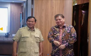 Menko Airlangga Bertemu Menhan Prabowo Bahas Strategi dan Sinergi