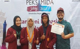 Mahasiswa DKV ISI Solo Sabet Juara II Lomba Komik Strip Peksimida 2022 Jateng