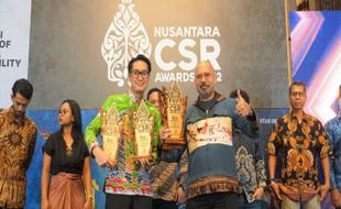 Sharp Boyong Lima Penghargaan Nusantara CSR Awards 2022