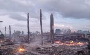 30 Rumah Adat di Sumba Barat Daya NTT Terbakar, Kerugian Rp4 Miliar