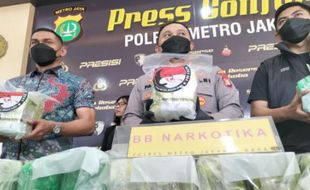 Polisi Gagalkan Peredaran 44 Kg Sabu-sabu dalam Kemasan Teh dari Myanmar