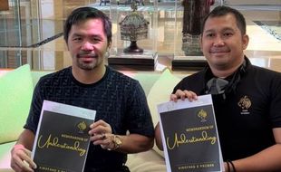 Wow! Manny Pacquiao Buka Sekolah Tinju di Jakarta