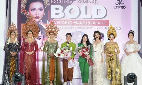 Ada Galih dan Gwenda MUA, LT Pro Hadirkan Seminar Make Up Terbesar di Alana Solo