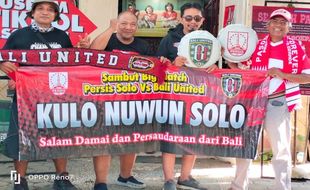 Suporter Bali United: Kami Ingin Bersahabat dengan Persis Solo Fans Selamanya