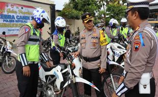 Polres Boyolali Gelar Operasi Zebra Candi 2022, Terjunkan 157 Personel Gabungan