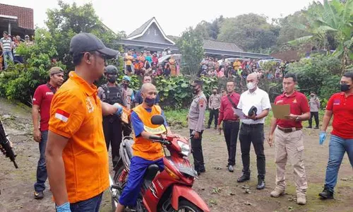 Rekonstruksi Suami Bunuh Istri di Gladagsari Boyolali, 28 Adegan Diperagakan