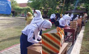 Luber Jurdil, Begini Serunya Pemiluraya Ketua OSIS SMPN 2 Sukoharjo