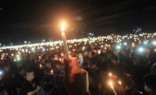 Ribuan Suporter Jadi Saksi Mataram Islah di Mandala Krida