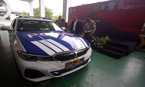 BMW 330e M Sport, Kendaraan Resmi Pengawalan Presidensi G20 Indonesia